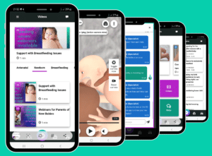 Anya baby & breastfeeding app by LatchAid screenshots x5
