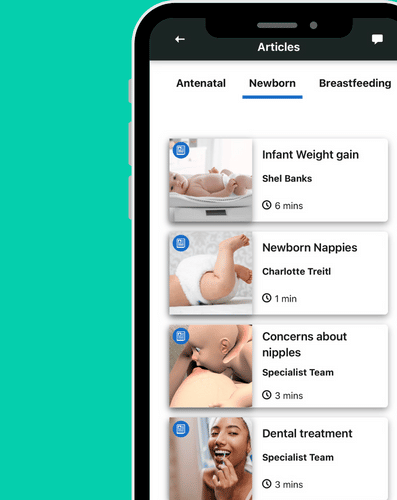Credible evidence based information in articles, videos, webinars and events - Anya baby & breastfeeding app by LatchAid
