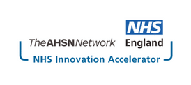 NHS England & The AHSN Network - NHS Innovation Accelerator logo