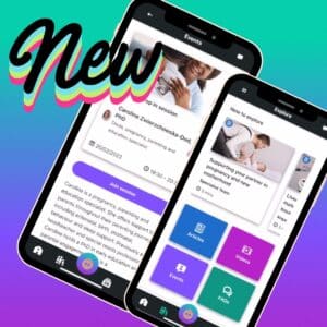 New app features in Anya pregnancy baby & breastfeeding app