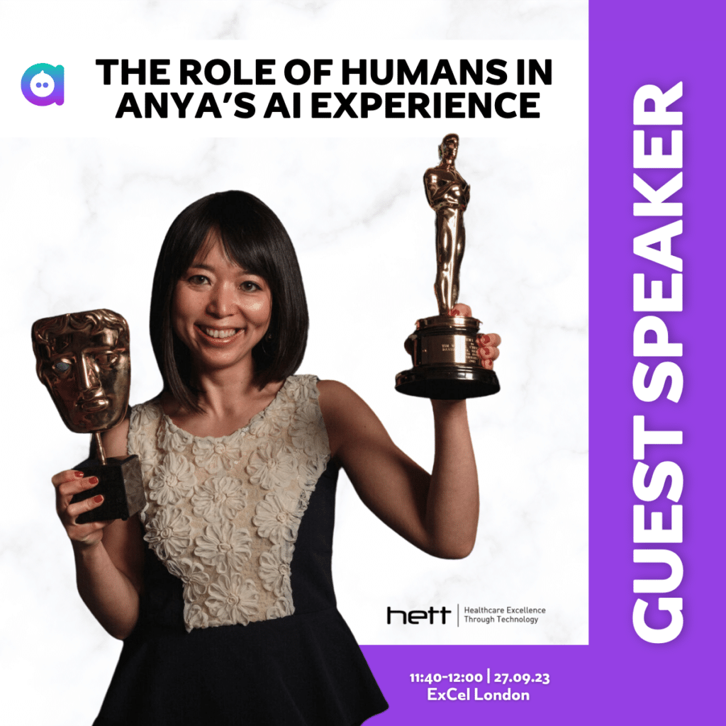 Dr Chen Mao Davies talk on The Role of Humans In Anya's AI Experience. 