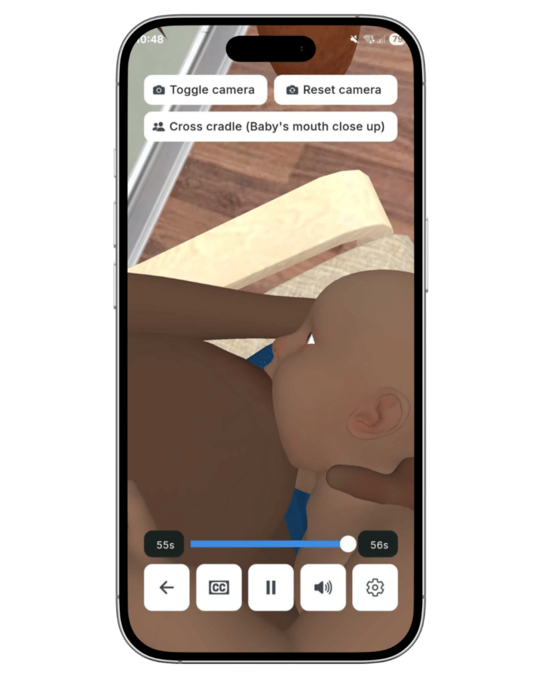Interactive Breastfeeding Animations