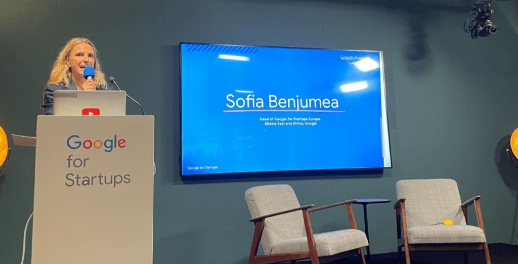 Sofia Benjumea, Head of Google For Startups EMEA