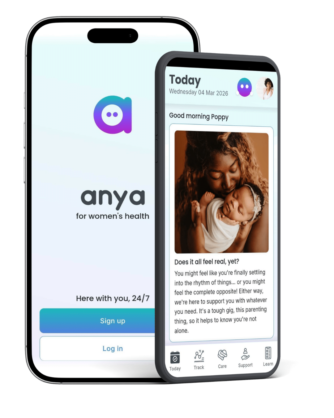 Anya Parenting Default Welcome Screen