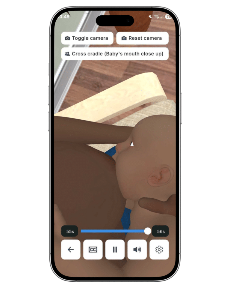 Interactive Breastfeeding Animations