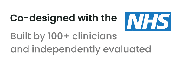 Anya was co-designed with the NHS