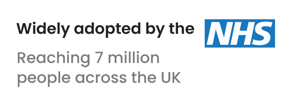 Anya is widely adopted by the NHS